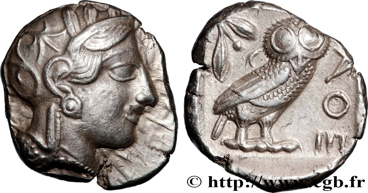 ATTIQUE - ATHÈNES Tétradrachme SUP