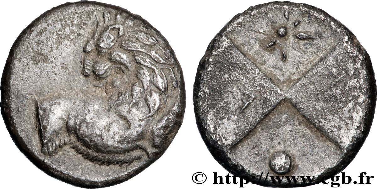 THRACE - CHERCHONÈSE DE THRACE - CHERRONESOS Hemidrachme ou tetrobole TTB+/TTB