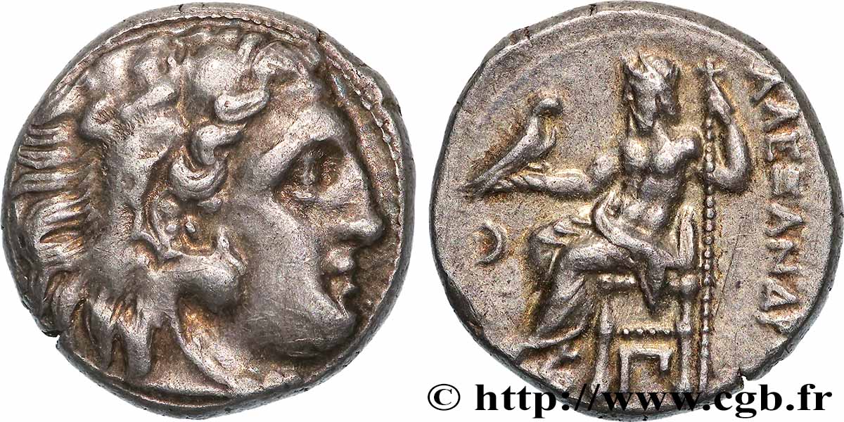 MACÉDOINE - ROYAUME DE MACÉDOINE - ANTIGONE LE BORGNE Drachme TTB+