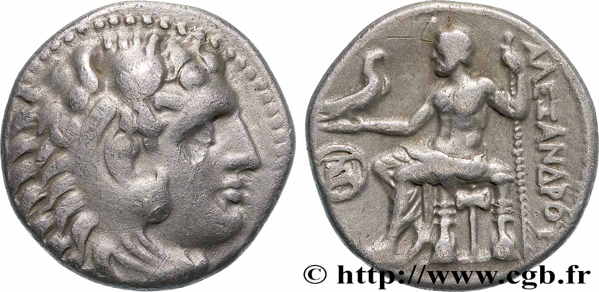 MAKEDONIEN - MAKEDONISCHE KÖNIGE - DEMETRIOS POLIORKETES Drachme SS