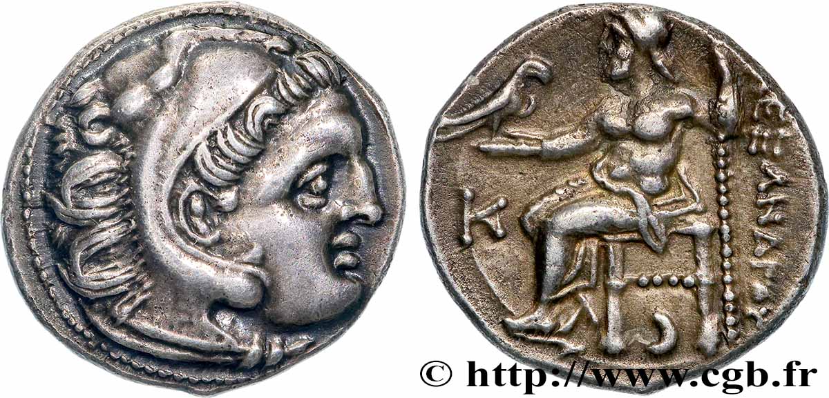 MACÉDOINE - ROYAUME DE MACÉDOINE - ANTIGONE LE BORGNE Drachme SUP/TTB+