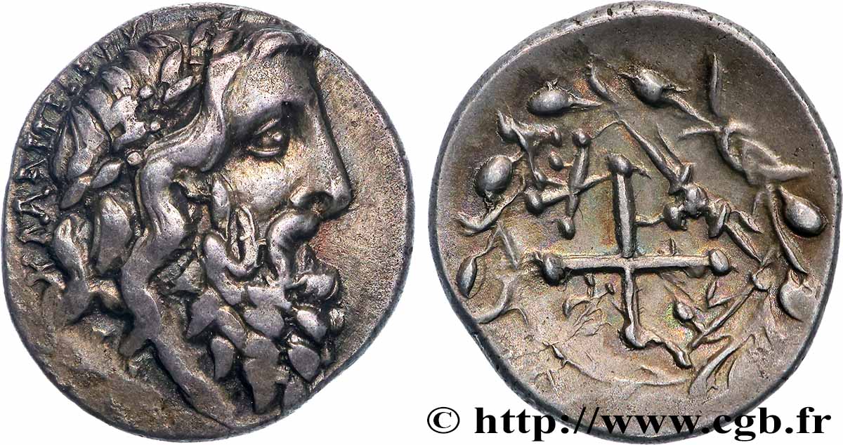 ELIS - ACHAEAN LEAGUE - OLYMPIA Hemidrachme AU