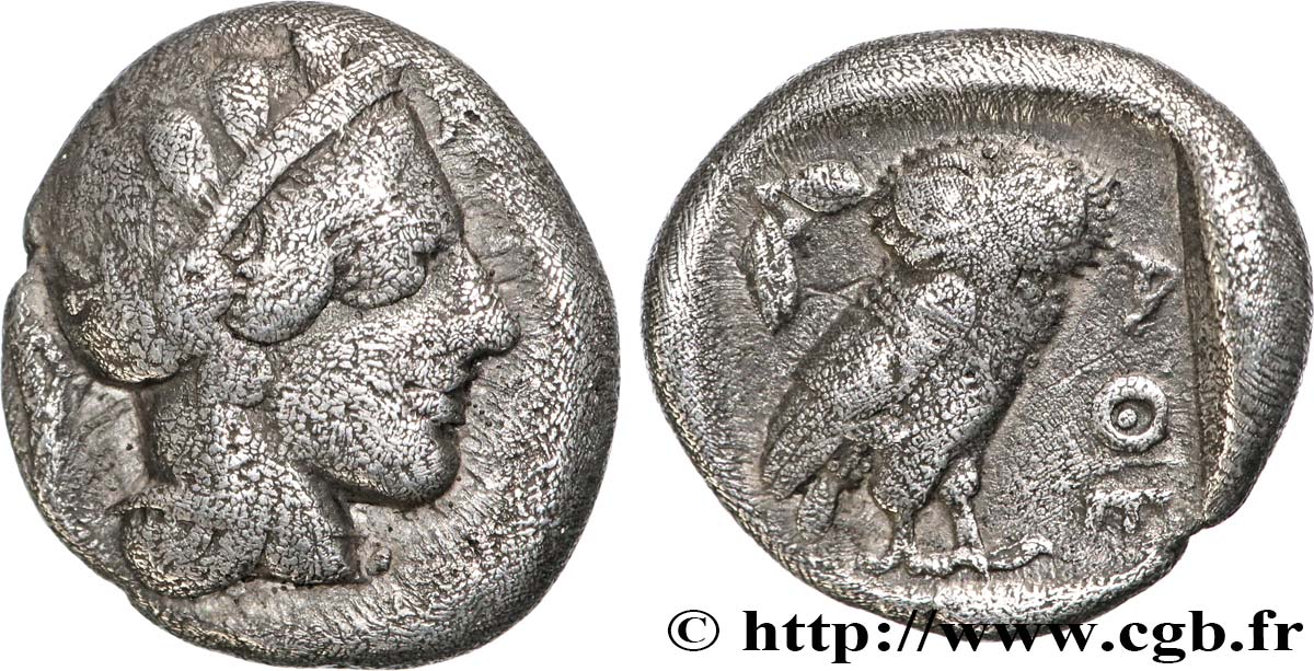 ATTICA - ATHENS Drachme XF