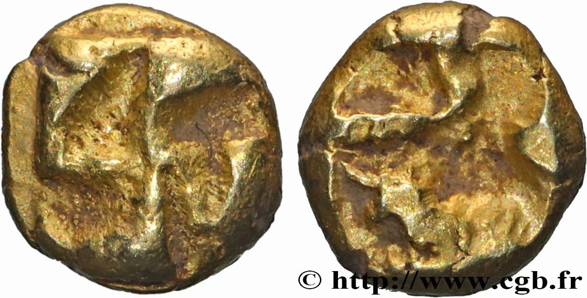 IONIE - MILET Vingt-quatrième de statère en électrum SUP