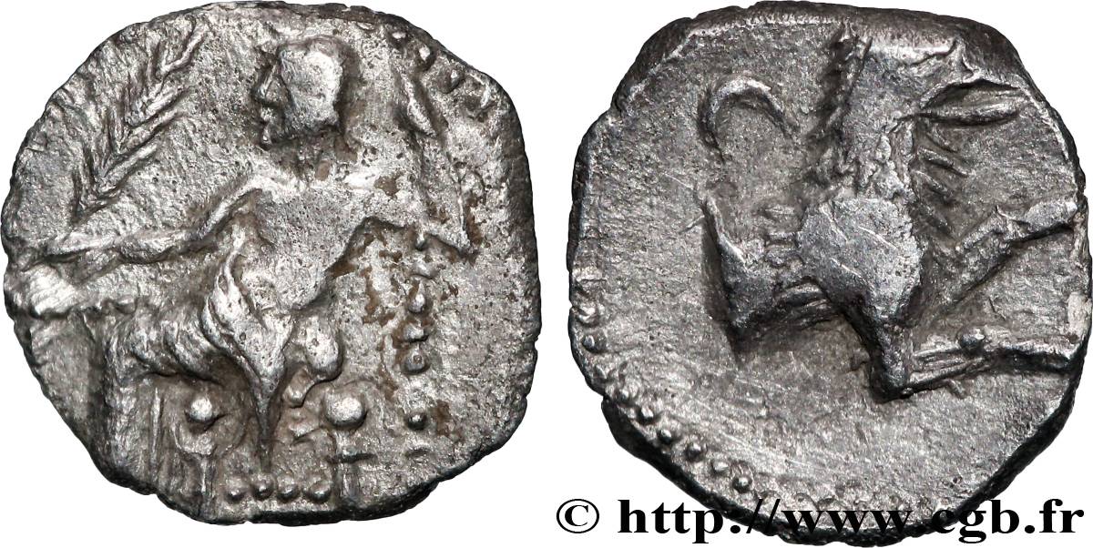 CILICIA - TARSUS - PHARNABAZUS SATRAP Obole AU