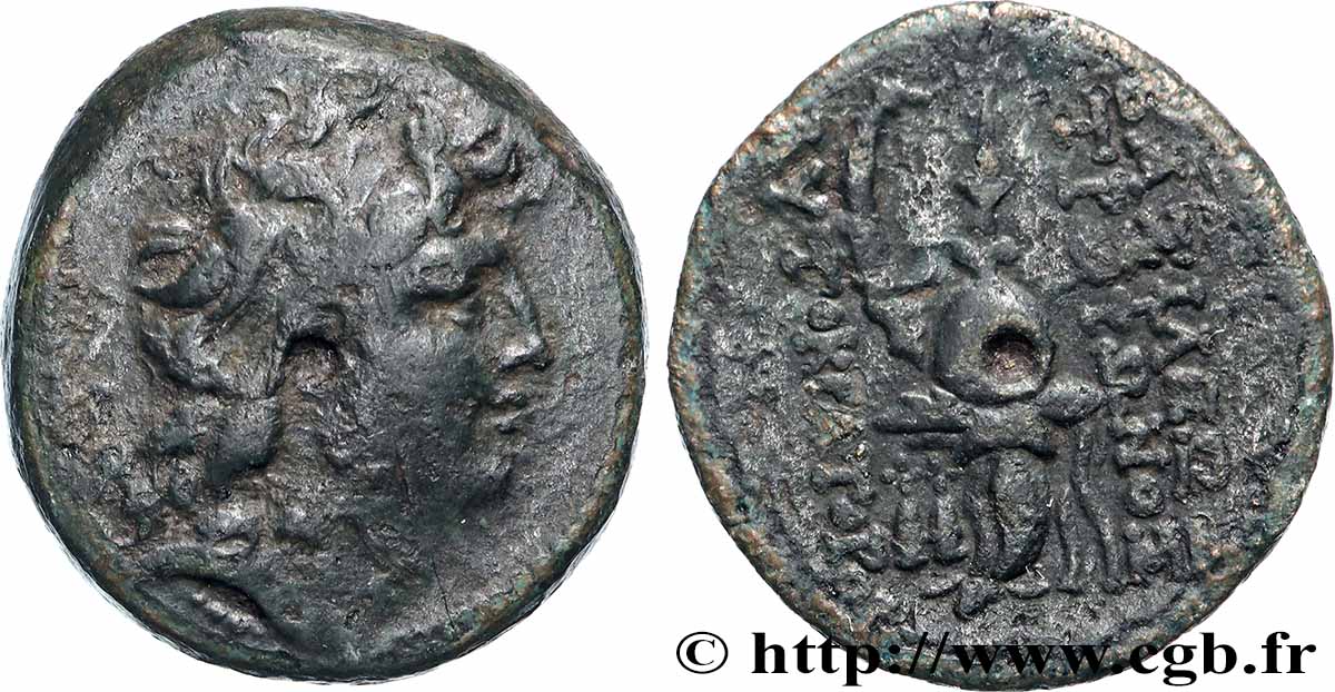 SYRIA - SELEUKID KINGDOM - TRYPHON Chalque VF