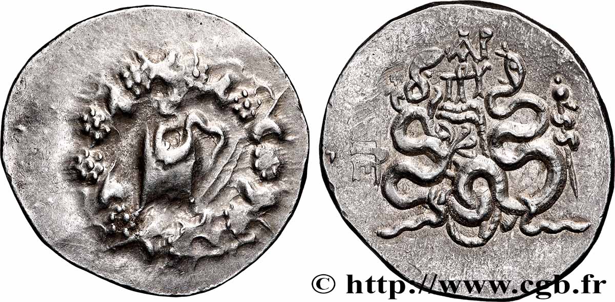 MYSIA - PERGAMON Cistophore XF/AU