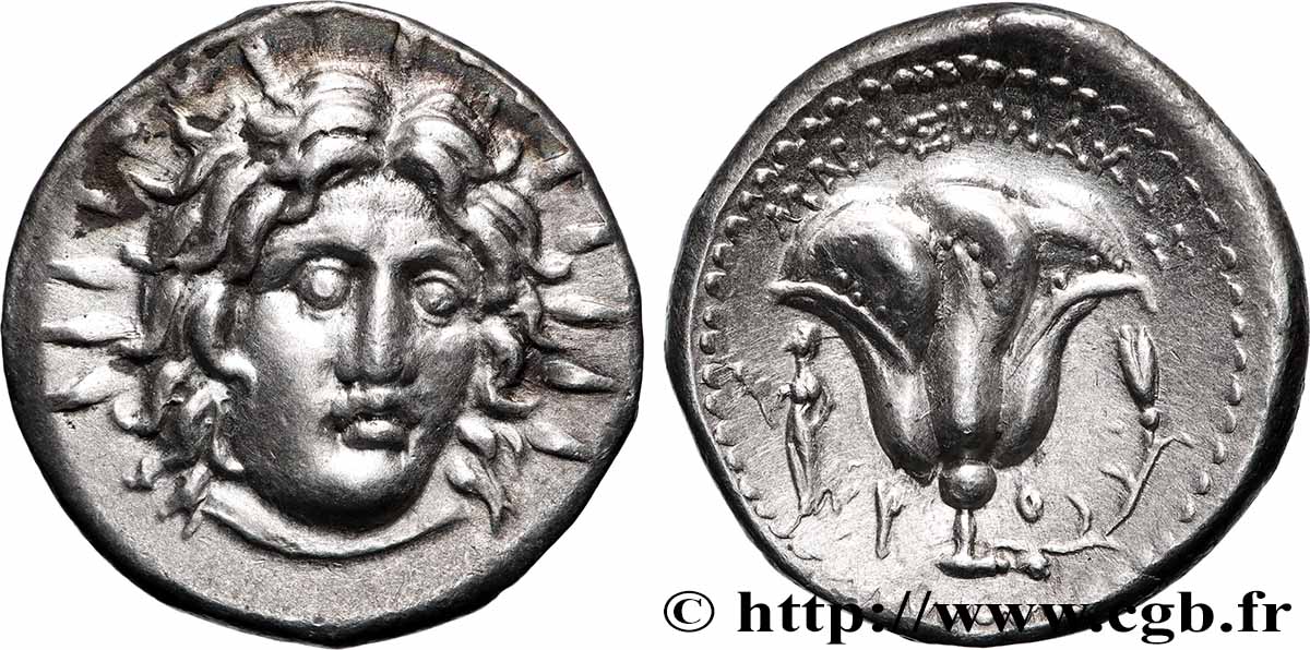 CARIE - ÎLES DE CARIE - RHODES Didrachme TTB+