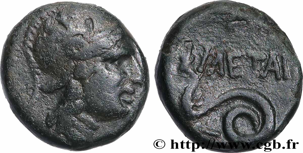 MYSIE - ROYAUME DE PERGAME - ANONYME Demi-unité TTB/TB+