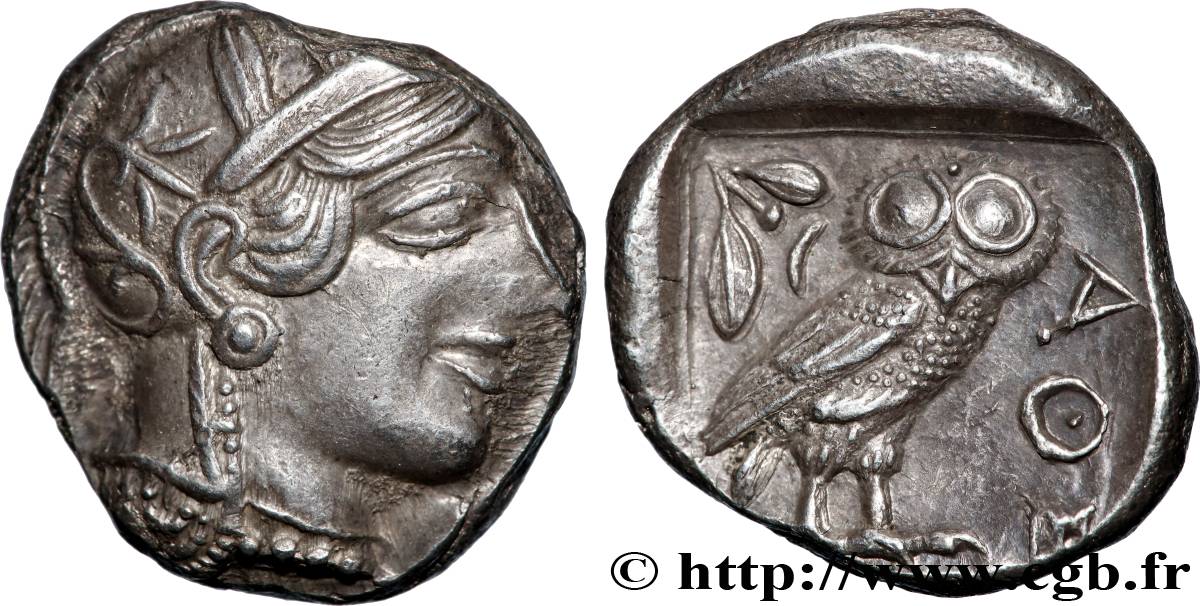 ATTIKA - ATHEN Tétradrachme VZ