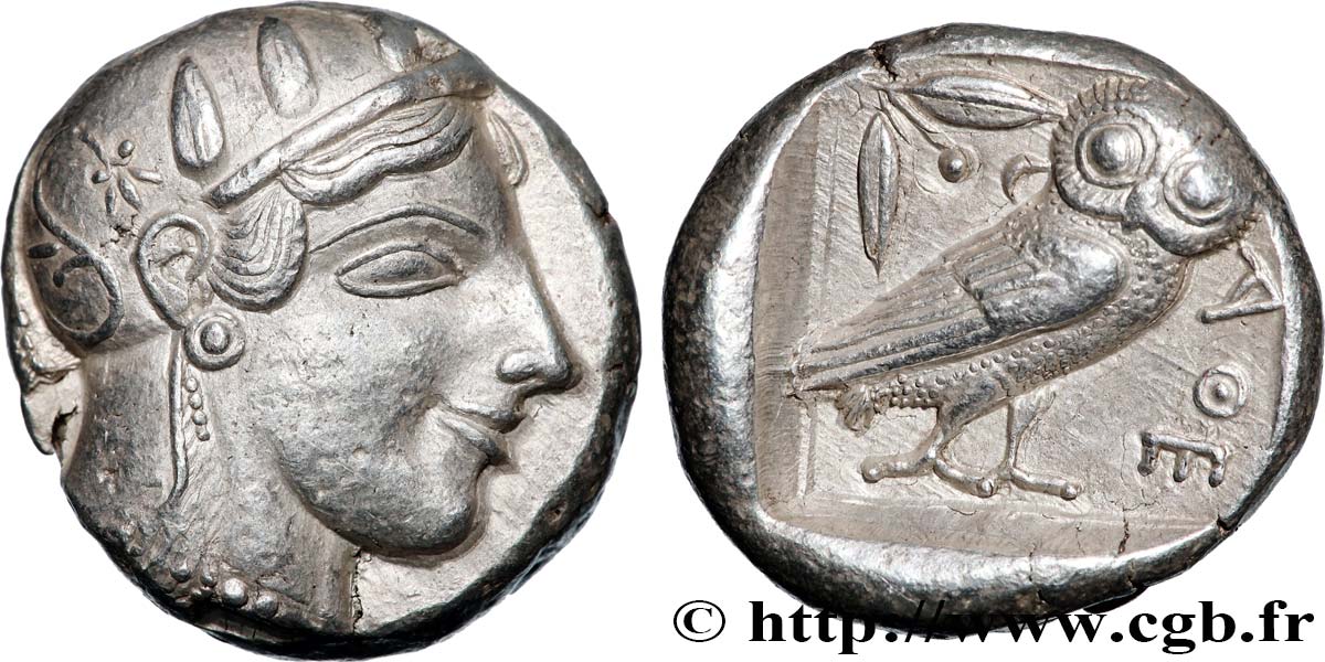 ATTICA - ATHENS Tétradrachme AU/MS