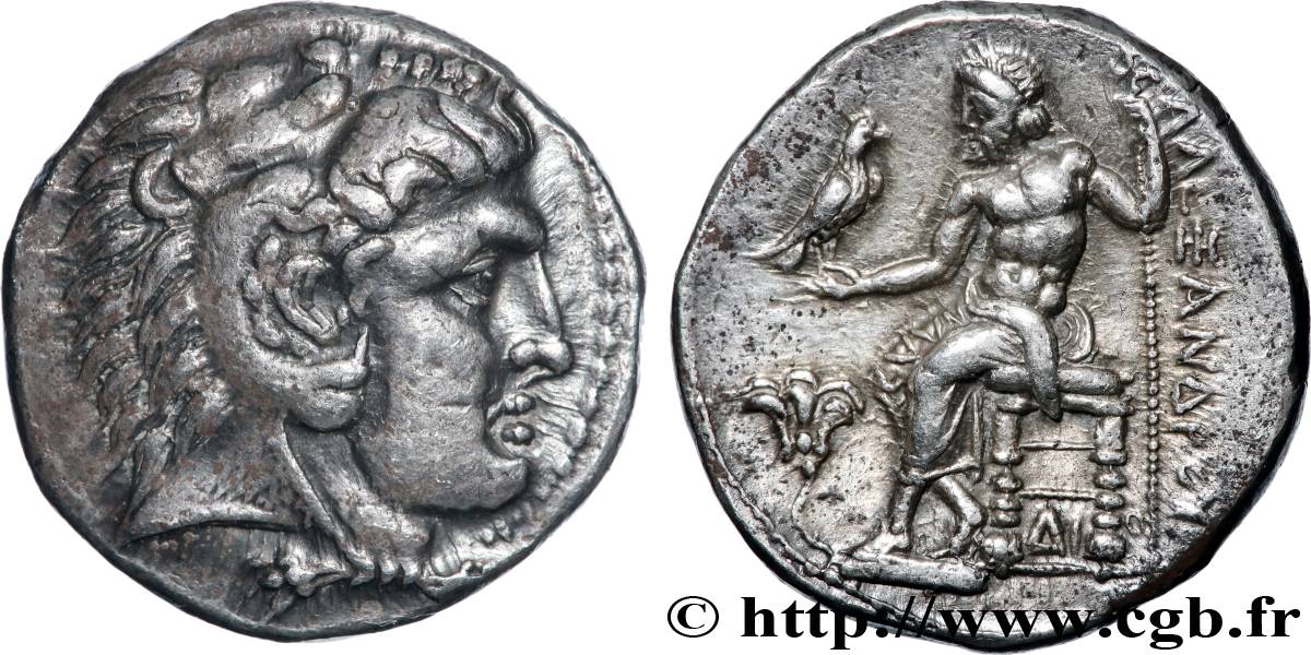MACEDONIA - MACEDONIAN KINGDOM - ALEXANDER III THE GREAT Tétradrachme AU