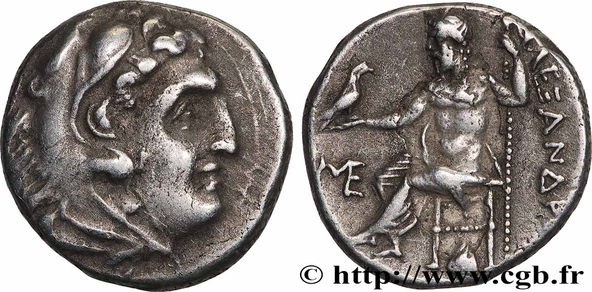 MACÉDOINE - ROYAUME DE MACÉDOINE - ANTIGONE LE BORGNE Drachme TTB+