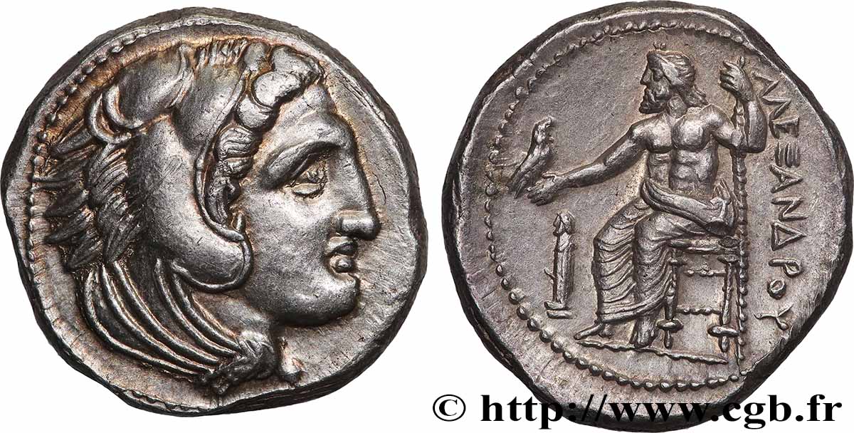 MACÉDOINE - ROYAUME DE MACÉDOINE - ALEXANDRE III LE GRAND Tétradrachme SUP