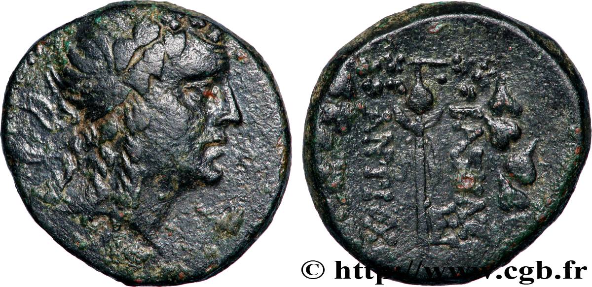 SYRIE - ROYAUME SÉLEUCIDE - ANTIOCHUS IV ÉPIPHANES Dichalque TTB