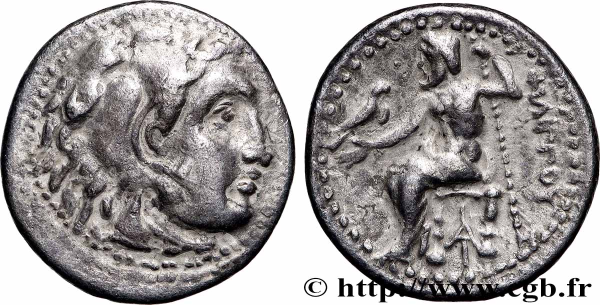 MAKEDONIEN - MAKEDONISCHE KÖNIGE - PHILIPP III ARRHIDAIOS Drachme SS
