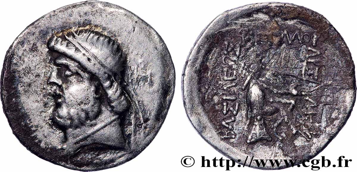 PARTIA - REGNO DI PARTIA - PHRAATES II Drachme BB