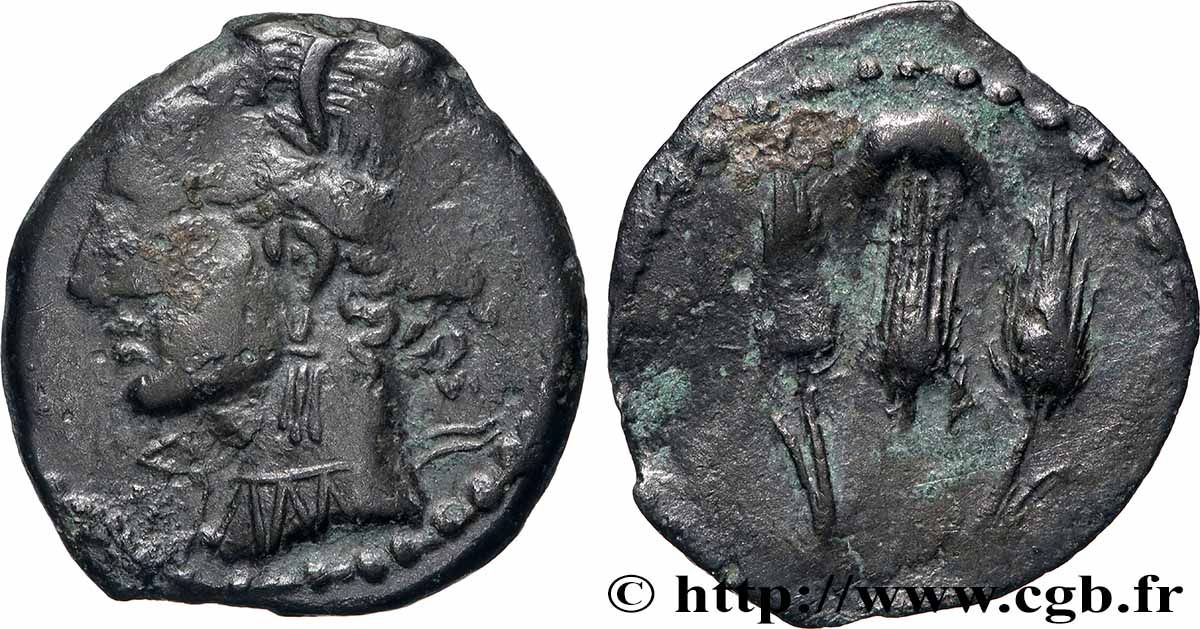 ZEUGITANIA - CARTHAGE Demi-shekel VF