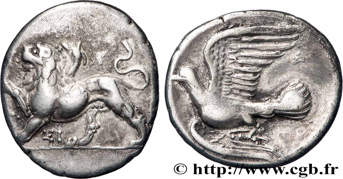 SIKYONA - SIKYON Hemidrachme AU