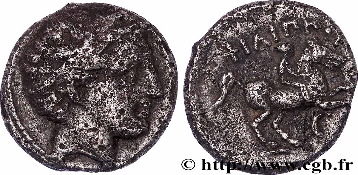 MAKEDONIEN - MAKEDONISCHE KÖNIGE - PHILIPP III ARRHIDAIOS Cinquième de tétradrachme SS