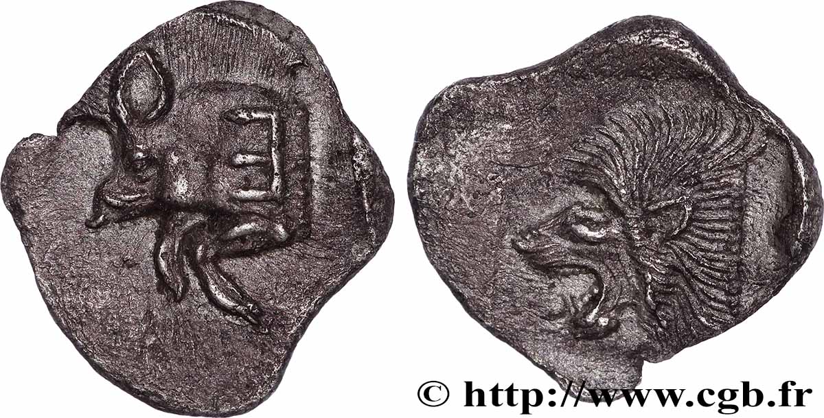 MYSIA – KYZIKOS / CYZICUS Trihemiobole AU