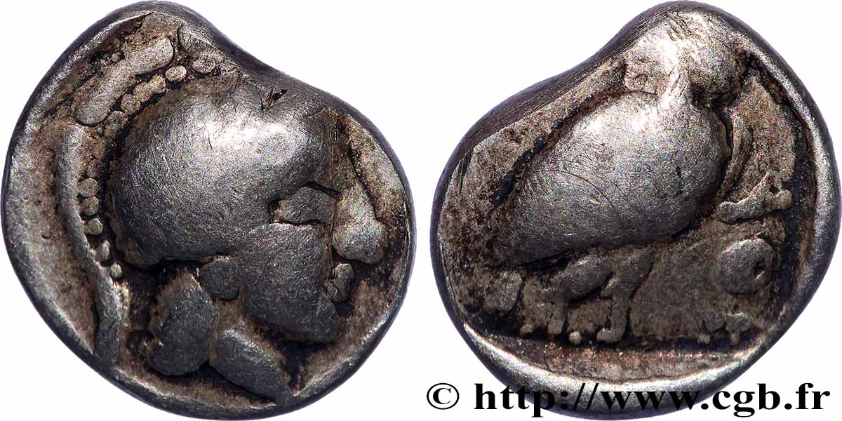 ATTICA - ATHENS Hemidrachme VF