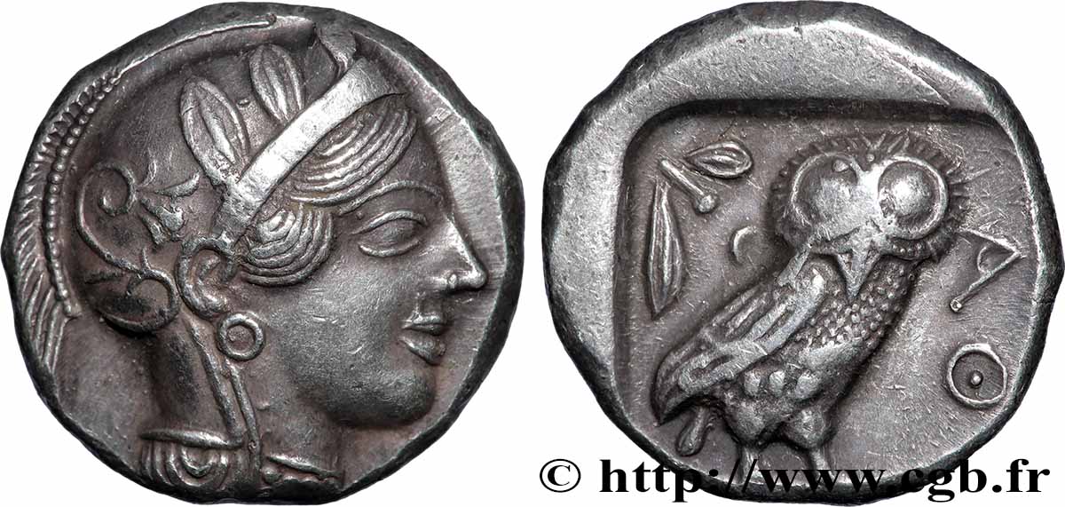 ATTICA - ATHENS Tétradrachme AU/AU