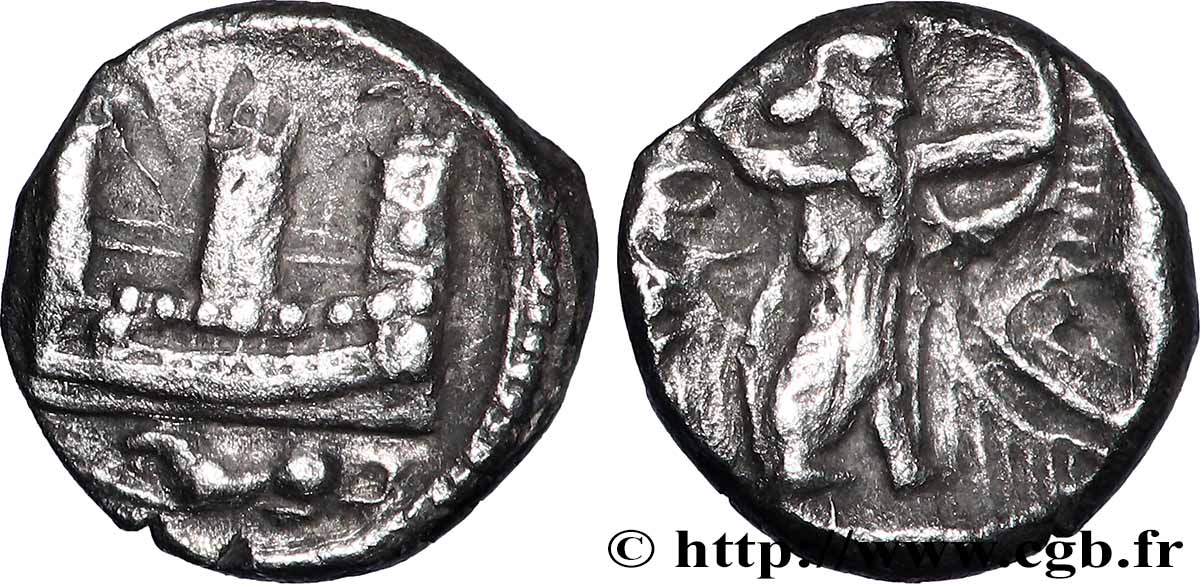 PHÉNICIE - SIDON Seizième de shekel AU