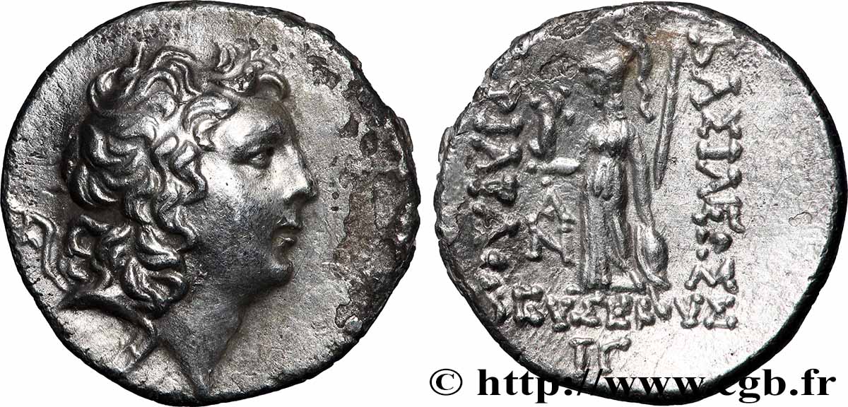 CAPPADOCIA - REGNO DI CAPPADOCIA - ARIARATHES IX EUSEBES PHILOPATOR Drachme q.SPL