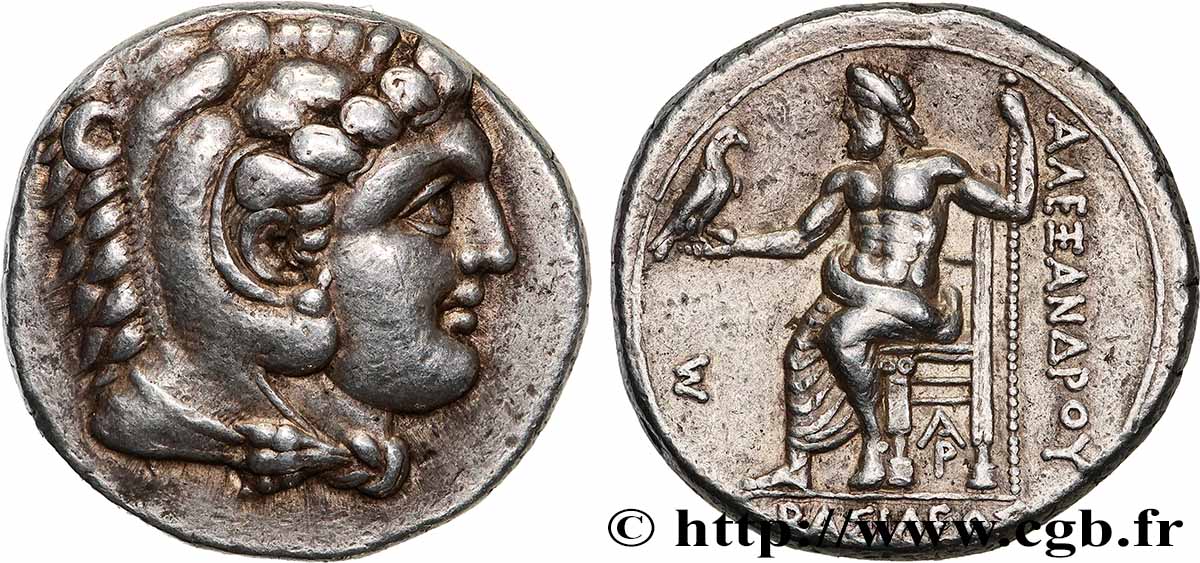 MACÉDOINE - ROYAUME DE MACÉDOINE - ALEXANDRE III LE GRAND Tétradrachme SUP