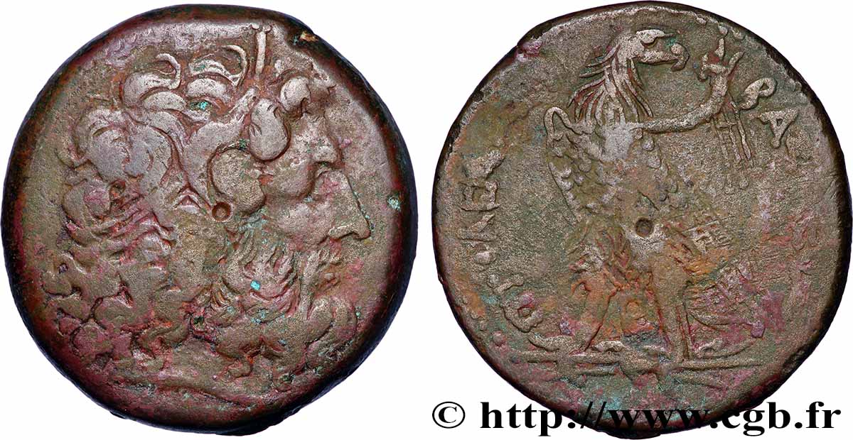 EGYPTUS - PTOLEMAIC KINGDOM - PTOLEMY III EUERGETES Tetrobole XF