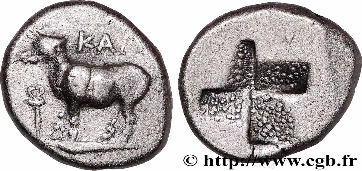 BITiNIA - CHALCEDON Drachme BB