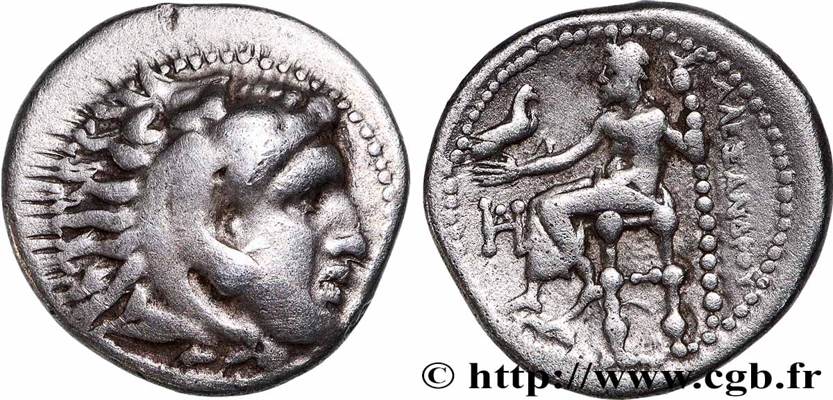 MACEDONIA - MACEDONIAN KINGDOM - ALEXANDER III THE GREAT Drachme XF
