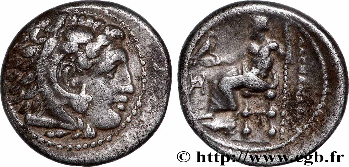 MACEDONIA - MACEDONIAN KINGDOM - ALEXANDER III THE GREAT Drachme AU/XF