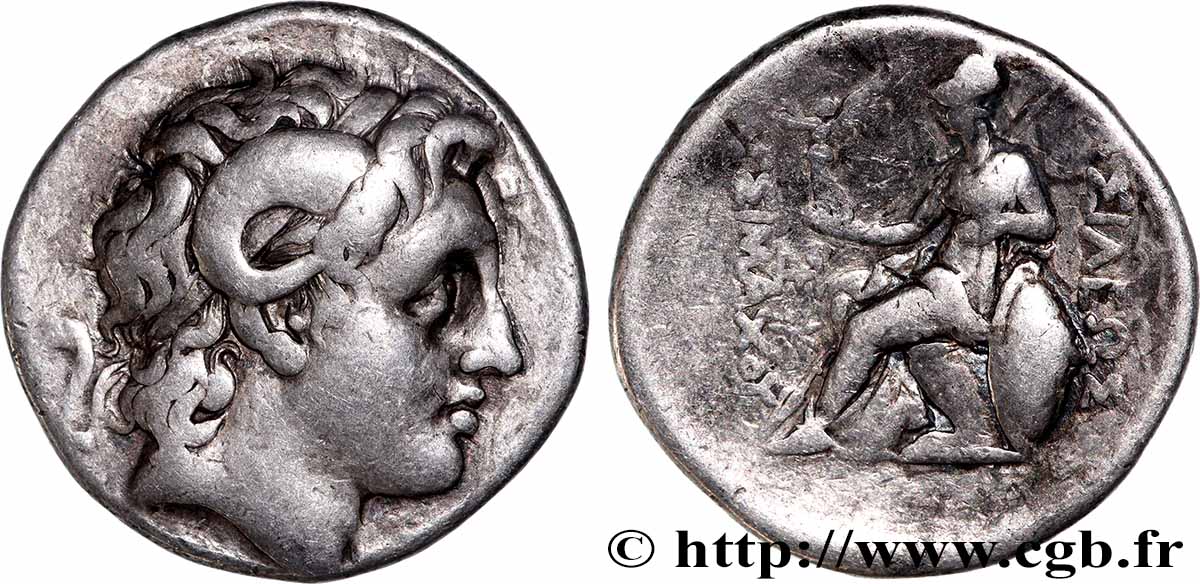 THRACE - THRACIAN KINGDOM - LYSIMACHOS Tétradrachme XF