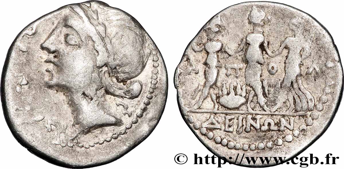 ILIRIA - APOLLONIA Denier BB