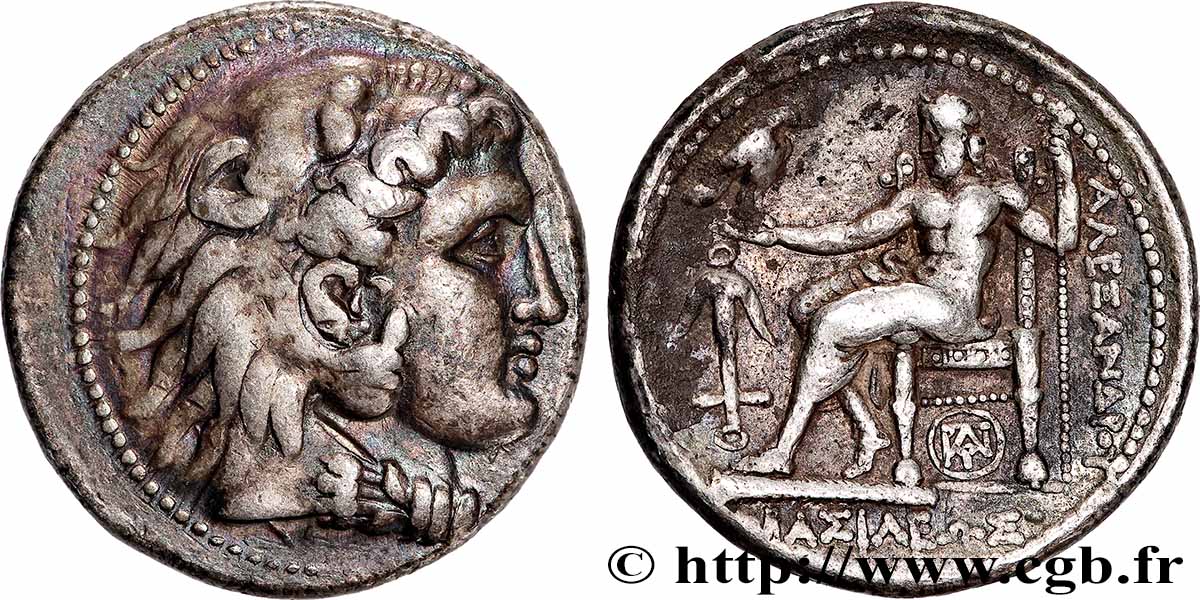 SYRIE - ROYAUME SÉLEUCIDE - SÉLEUCUS Ier NICATOR Tétradrachme SUP/TTB+