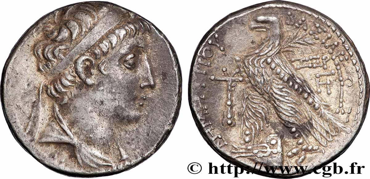 SYRIA - SELEUKID KINGDOM - DEMETRIOS II NIKATOR Tétradrachme AU/AU
