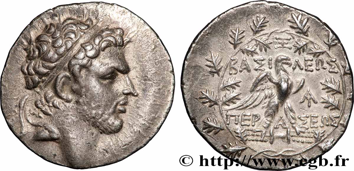 MACEDONIA - MACEDONIAN KINGDOM - PERSEUS Tétradrachme AU/AU