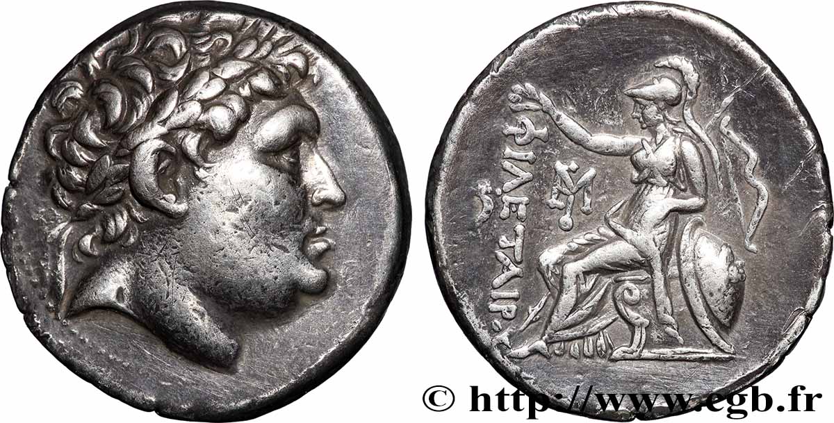 MYSIA - PERGAMENE KINGDOM - ATTALOS I SOTER Tétradrachme AU/XF