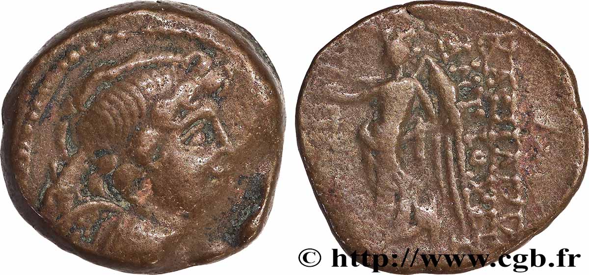 SYRIE - ROYAUME SÉLEUCIDE - ANTIOCHUS IX CYZICÈNE Unité TB+