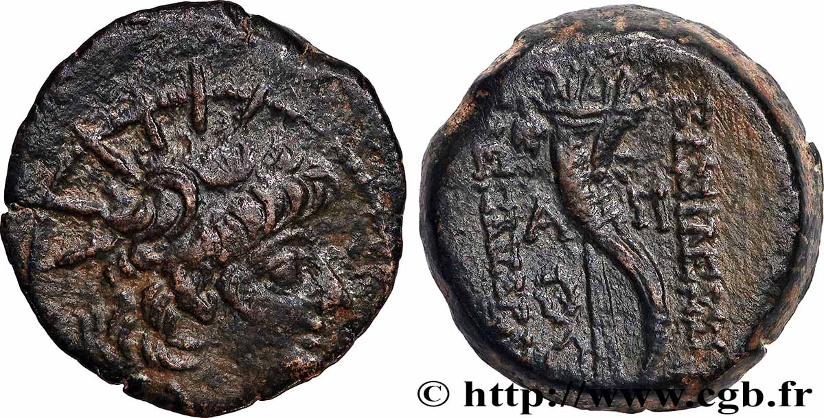 SIRIA - REGNO DI SIRIA - ALESSANDRO II ZEBINA Dichalque BB
