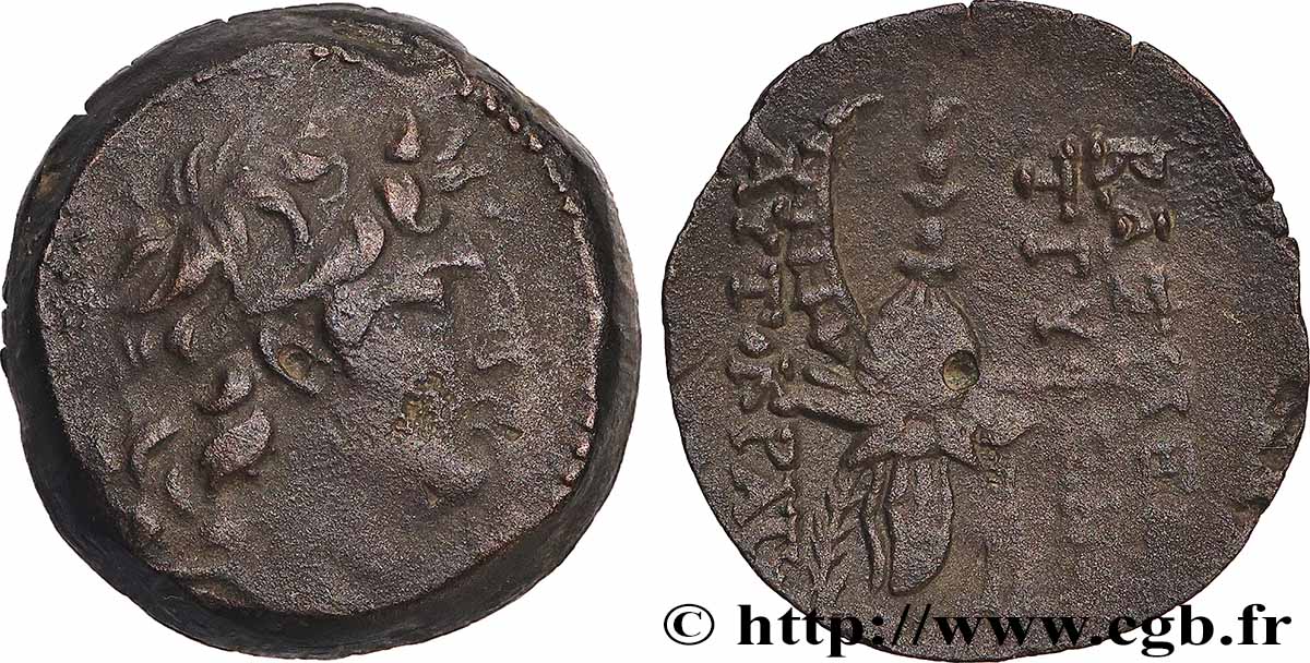 SYRIEN - SELEUKIDISCHES KÖNIGREICH - TRYPHON Chalque SS