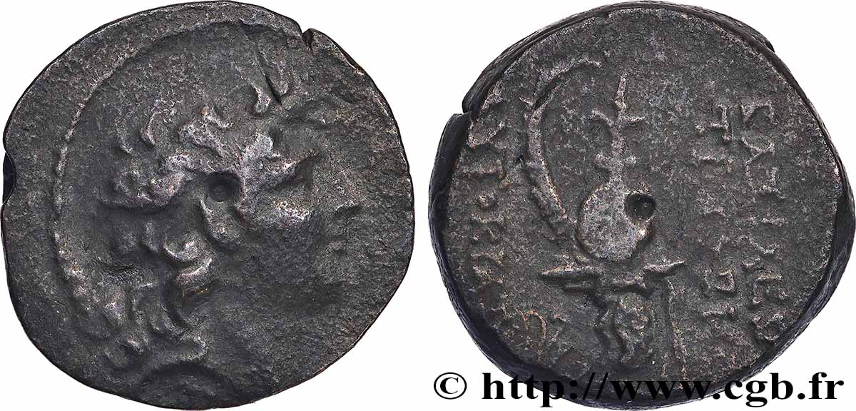 SYRIEN - SELEUKIDISCHES KÖNIGREICH - TRYPHON Chalque fSS