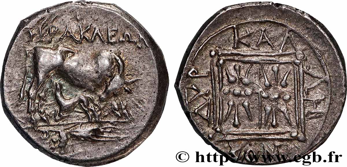 ILLYRIA - DYRRACHIUM Drachme AU
