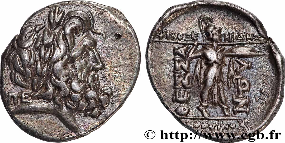 TESSALIA - LEGA Didrachme ou Double Victoriat MS