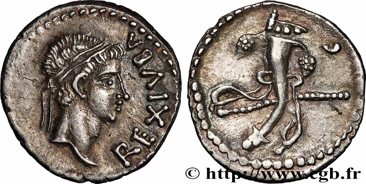 MAURETANIEN - MAURETANISCHES KÖNIGREICH - JUBA II Denier VZ