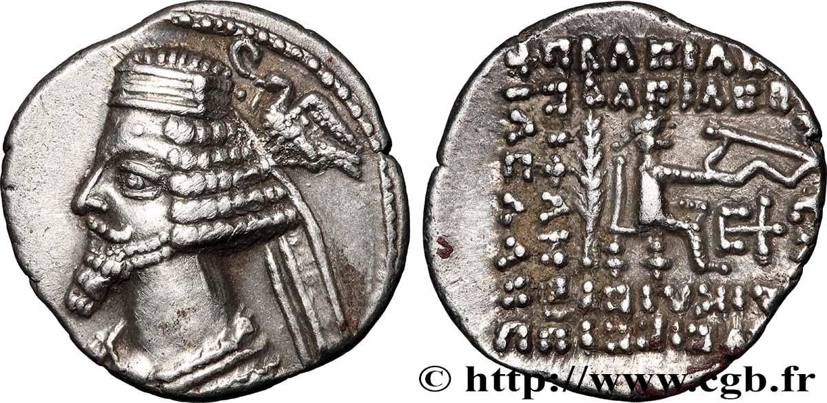 PARTHIE - ROYAUME PARTHE - PHRAATES IV Drachme SPL
