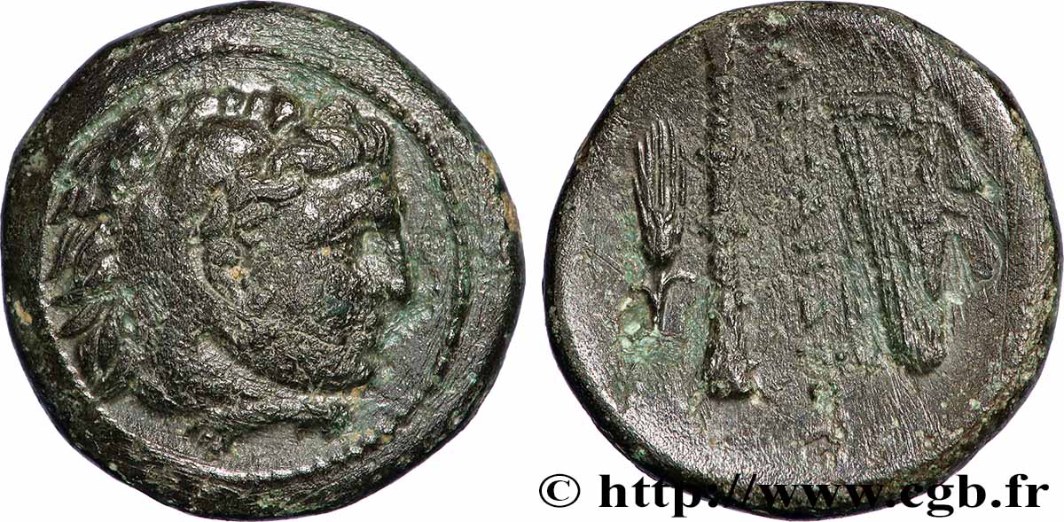MACÉDOINE - ROYAUME DE MACÉDOINE - ALEXANDRE III LE GRAND Unité TTB