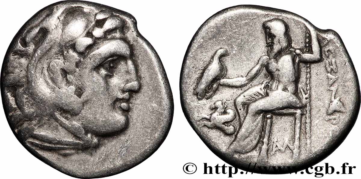 MACÉDOINE - ROYAUME DE MACÉDOINE - ANTIGONE LE BORGNE Drachme TTB